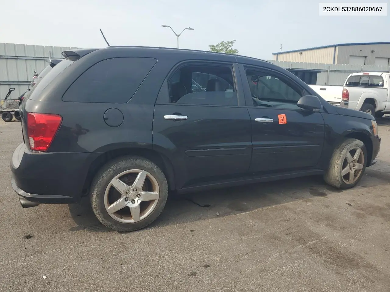 2008 Pontiac Torrent Gxp VIN: 2CKDL537886020667 Lot: 67084894