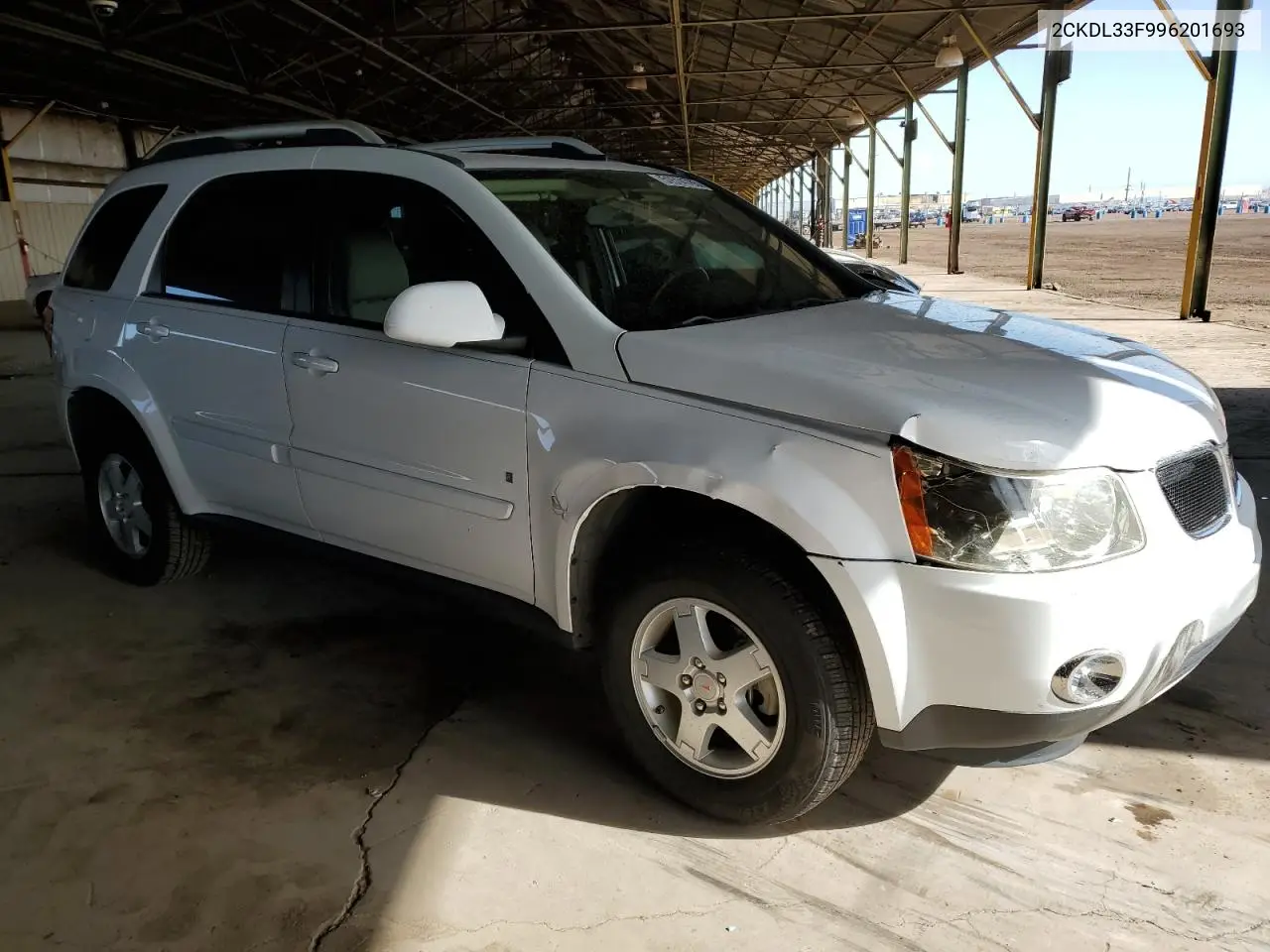2009 Pontiac Torrent VIN: 2CKDL33F996201693 Lot: 51514785