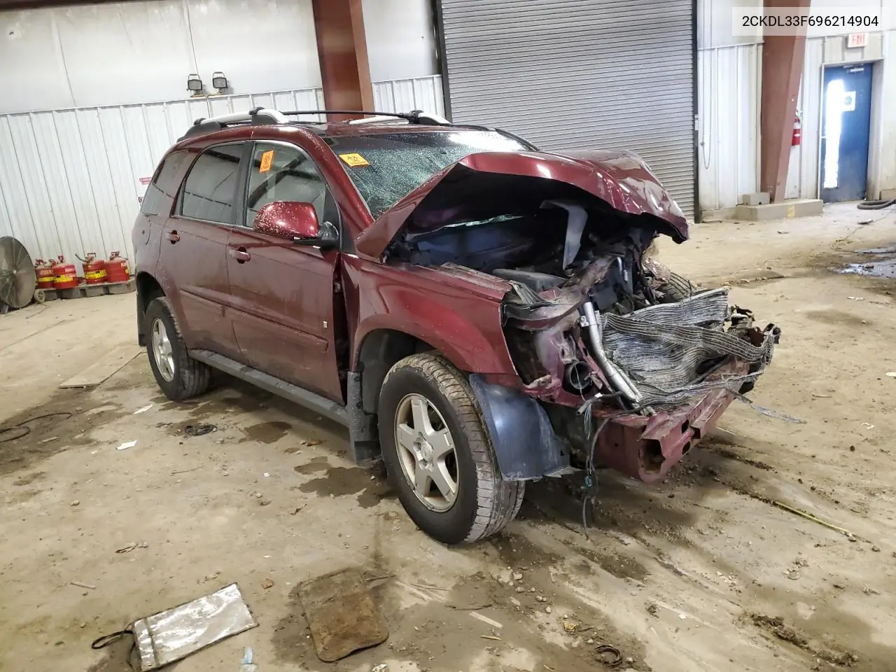 2009 Pontiac Torrent VIN: 2CKDL33F696214904 Lot: 52729865