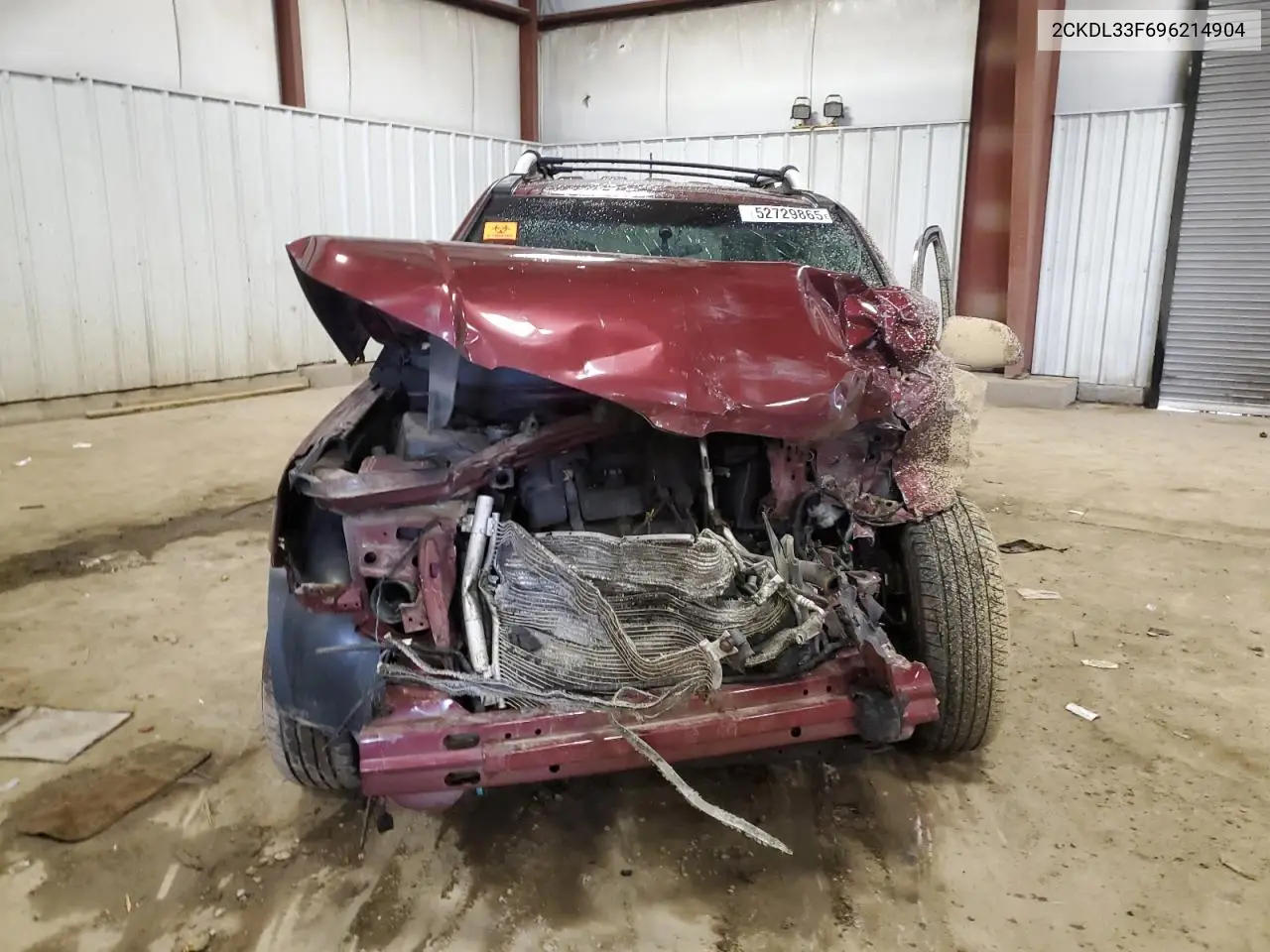 2009 Pontiac Torrent VIN: 2CKDL33F696214904 Lot: 52729865