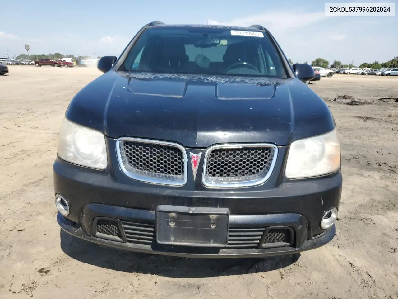 2009 Pontiac Torrent Gxp VIN: 2CKDL537996202024 Lot: 55109665