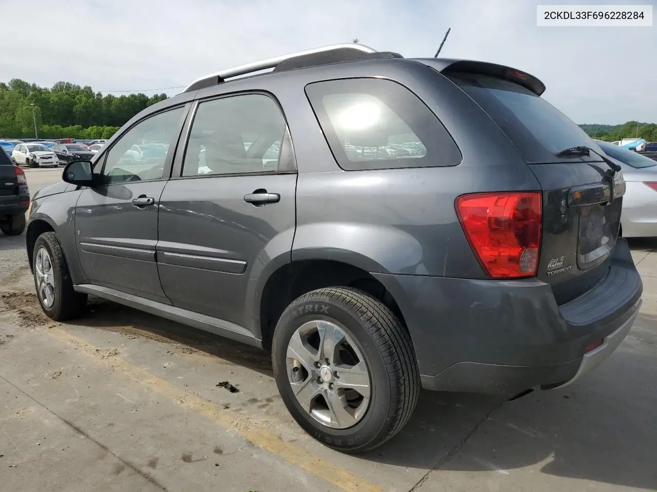2009 Pontiac Torrent VIN: 2CKDL33F696228284 Lot: 56331725