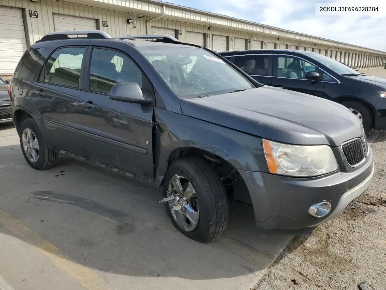 2009 Pontiac Torrent VIN: 2CKDL33F696228284 Lot: 56331725