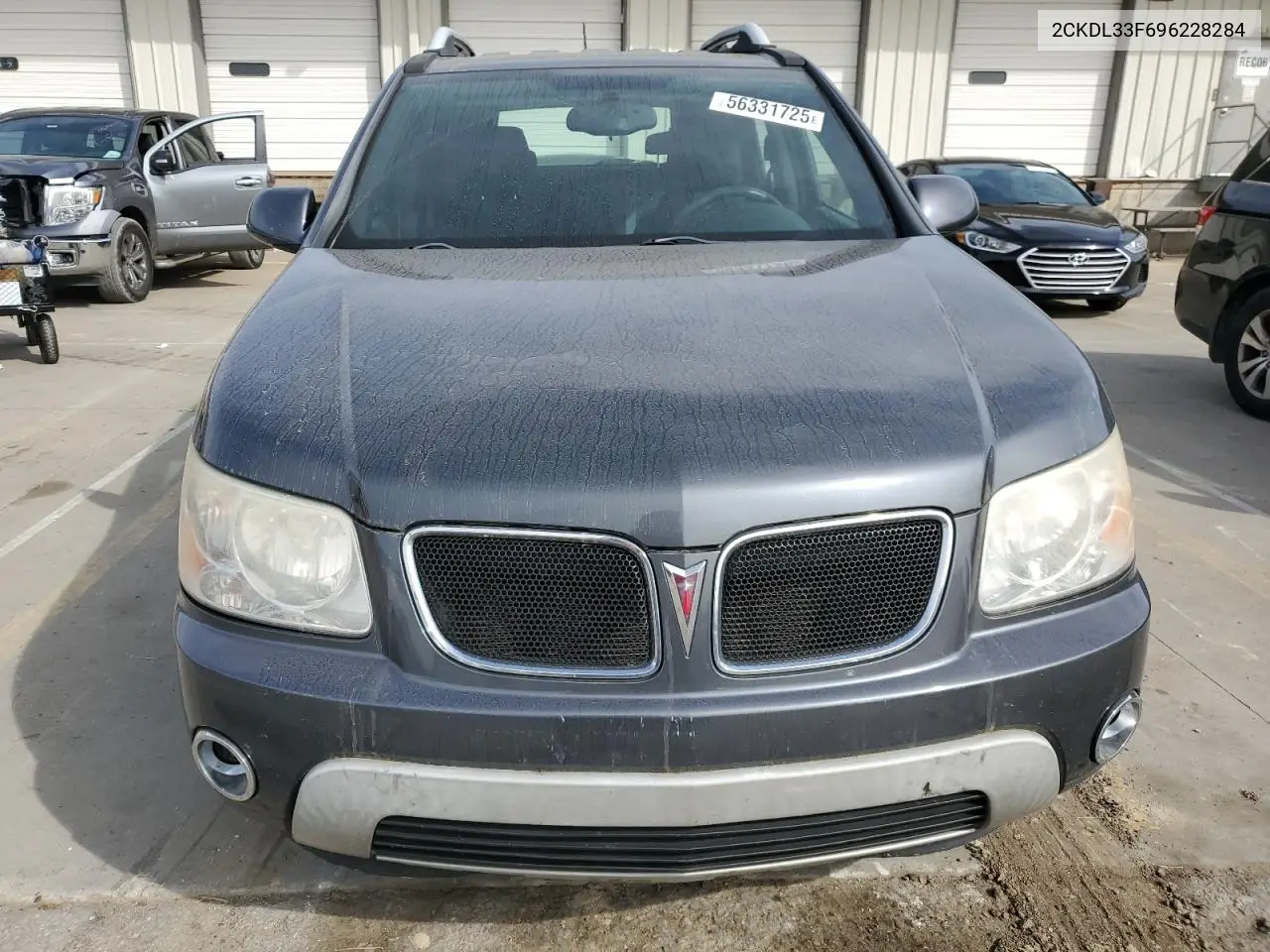 2009 Pontiac Torrent VIN: 2CKDL33F696228284 Lot: 56331725