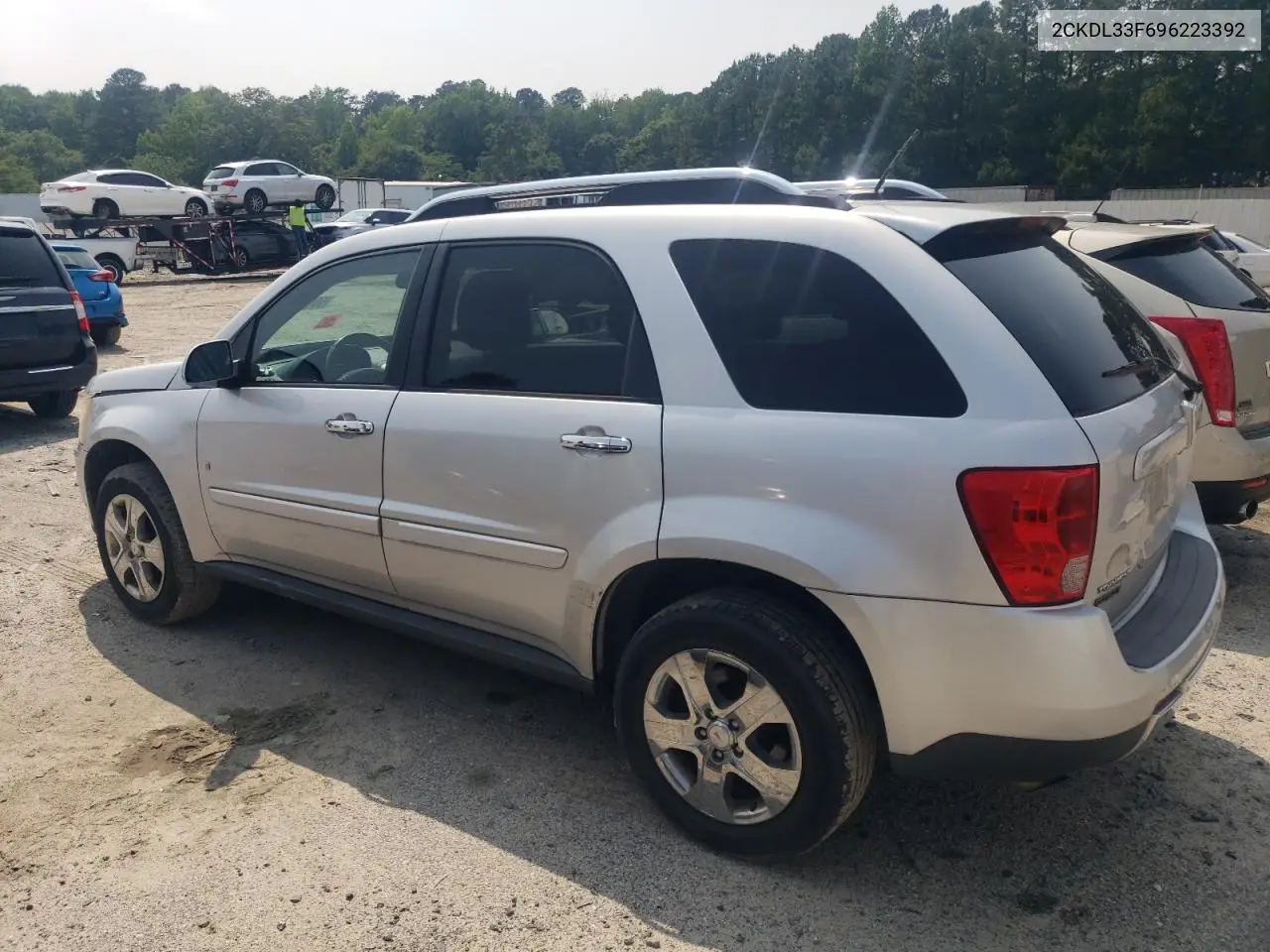 2009 Pontiac Torrent VIN: 2CKDL33F696223392 Lot: 58992525