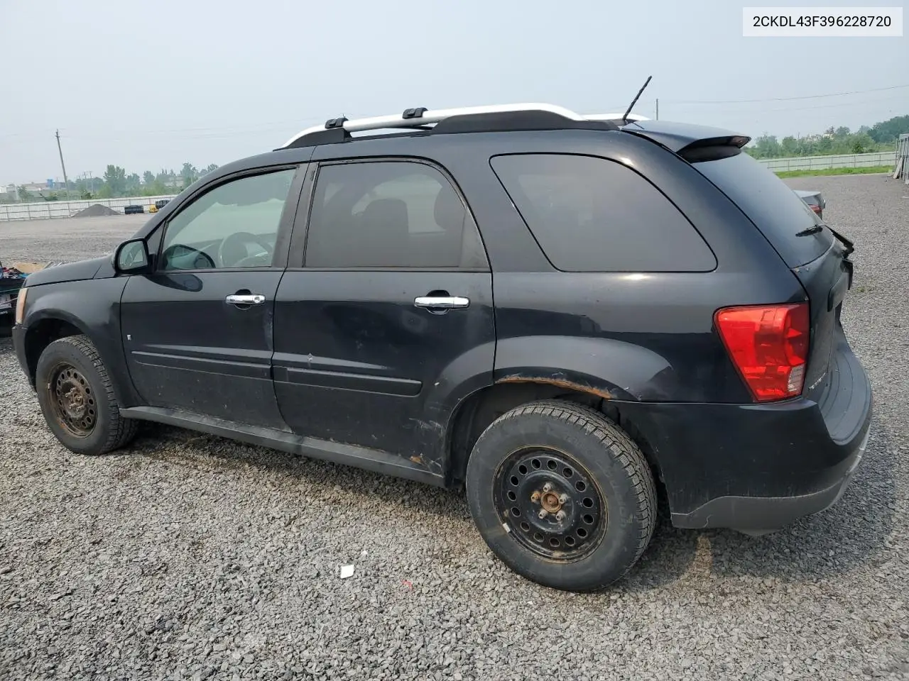 2009 Pontiac Torrent VIN: 2CKDL43F396228720 Lot: 59793315
