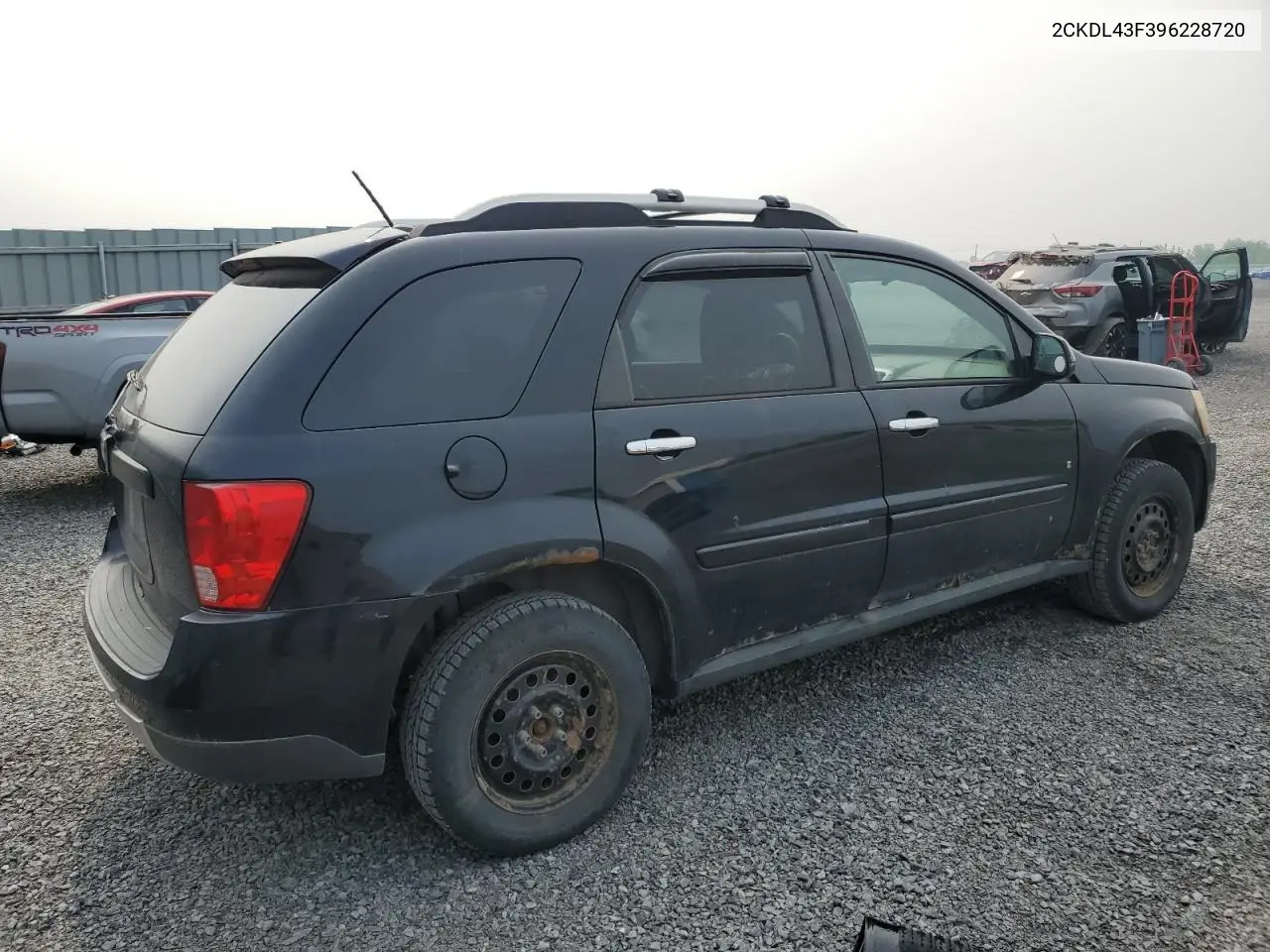 2009 Pontiac Torrent VIN: 2CKDL43F396228720 Lot: 59793315