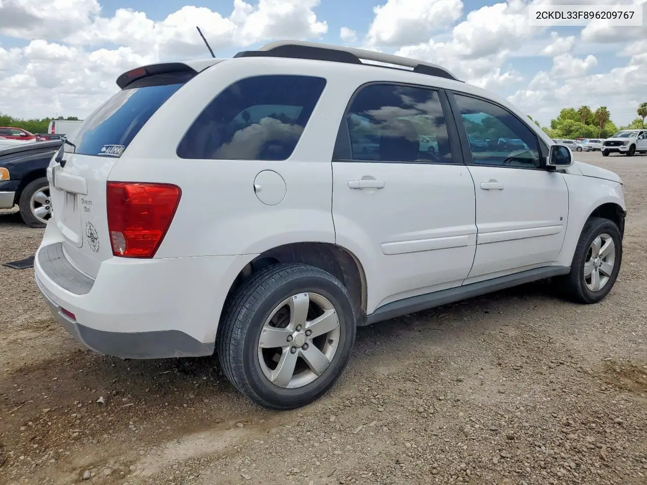 2009 Pontiac Torrent VIN: 2CKDL33F896209767 Lot: 60196385