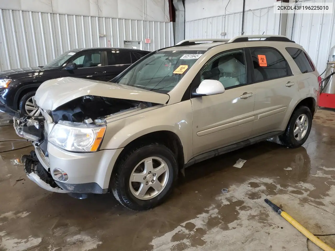 2009 Pontiac Torrent VIN: 2CKDL43F196225010 Lot: 60515845