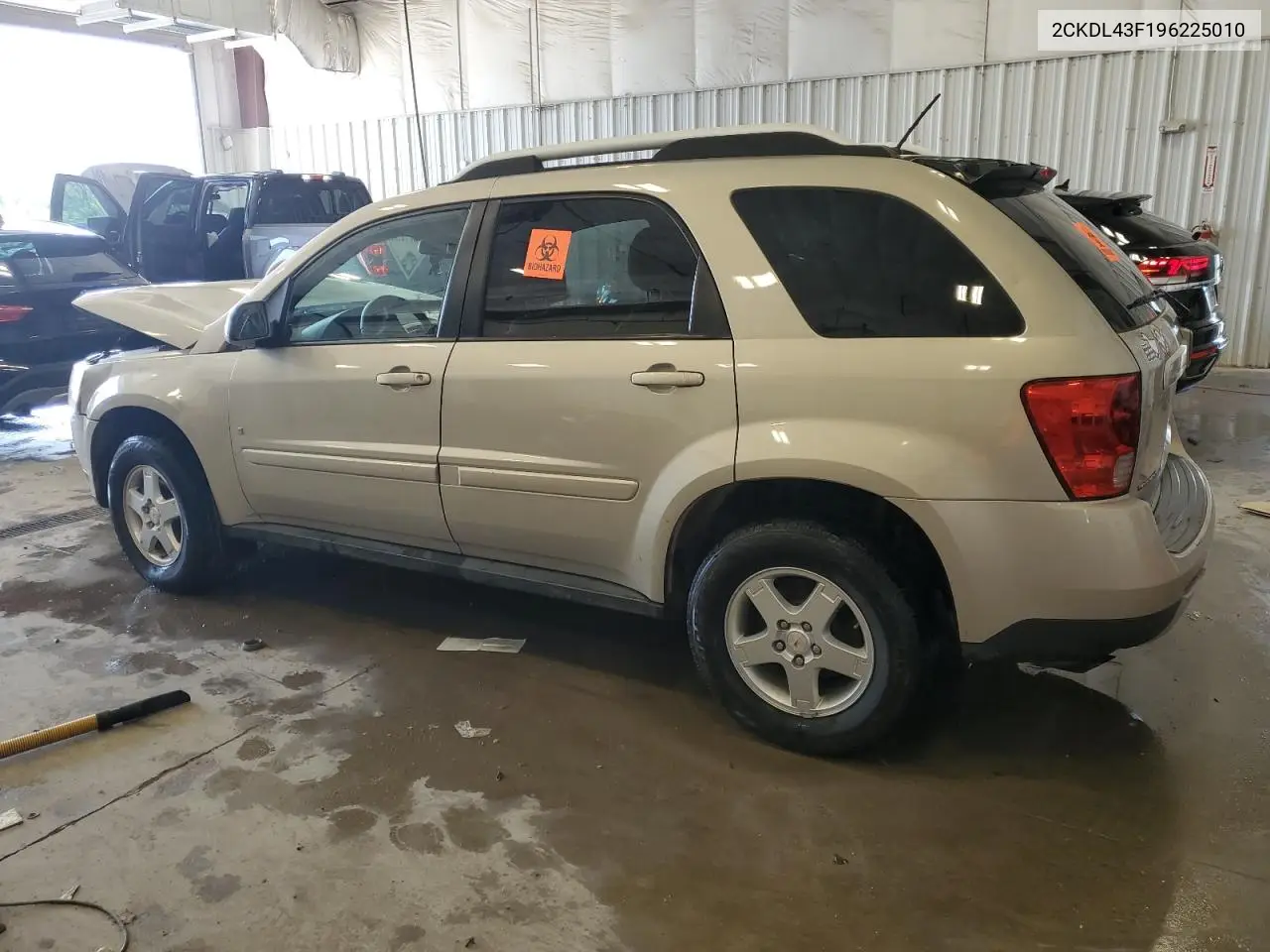 2009 Pontiac Torrent VIN: 2CKDL43F196225010 Lot: 60515845