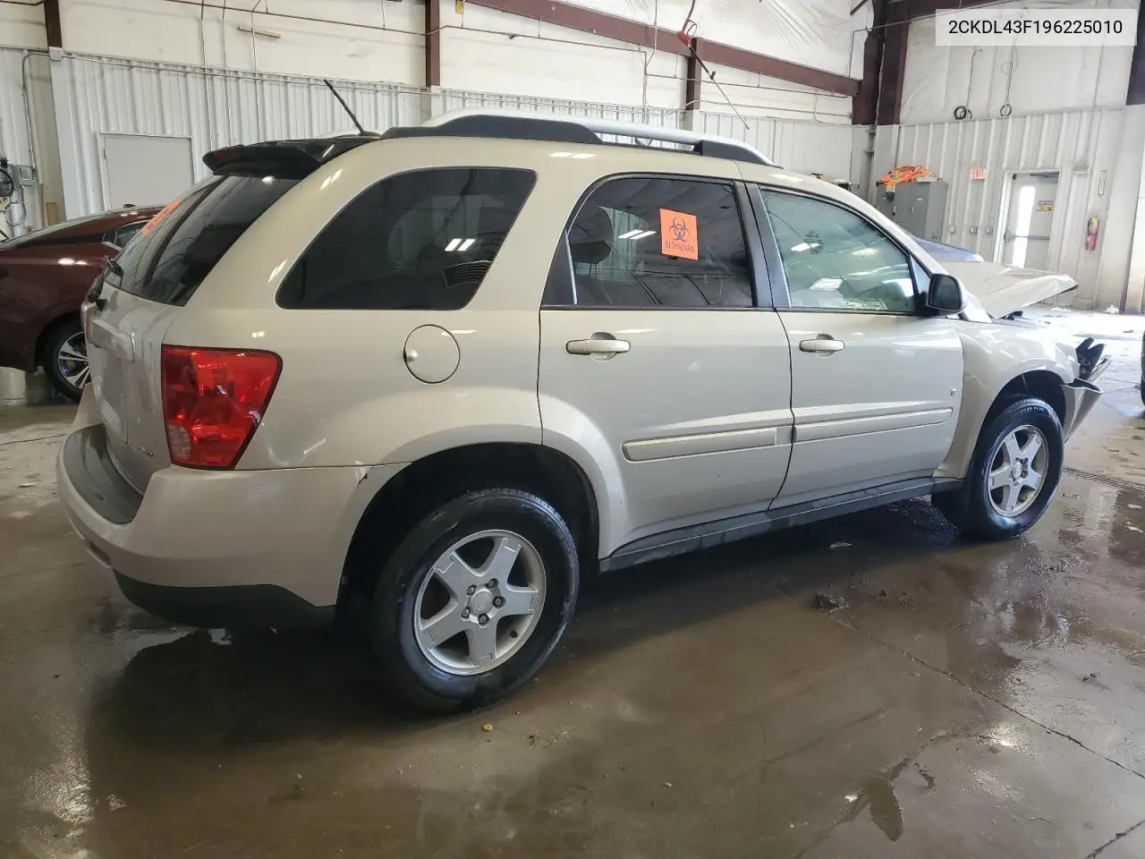 2009 Pontiac Torrent VIN: 2CKDL43F196225010 Lot: 60515845