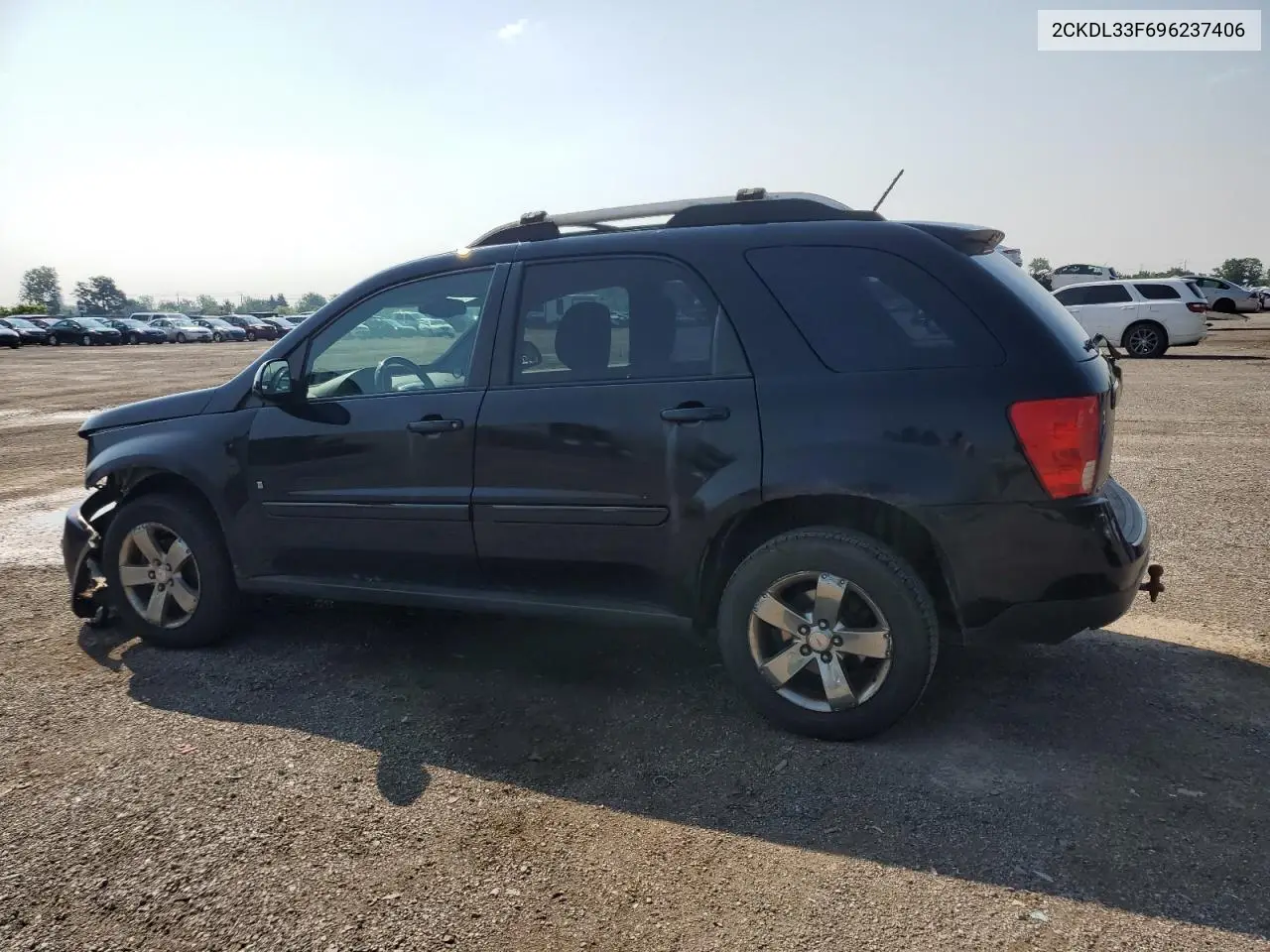 2009 Pontiac Torrent VIN: 2CKDL33F696237406 Lot: 62342095