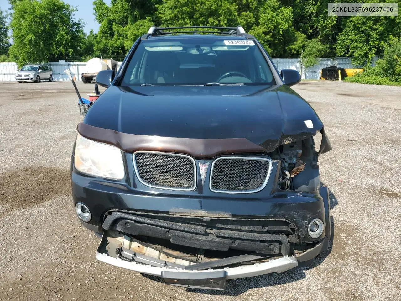 2009 Pontiac Torrent VIN: 2CKDL33F696237406 Lot: 62342095