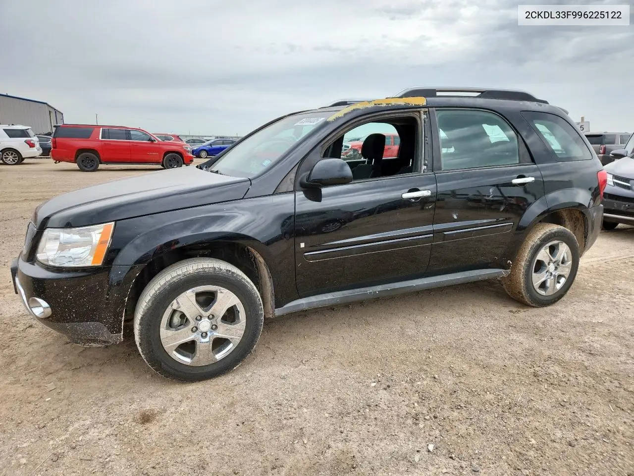 2009 Pontiac Torrent VIN: 2CKDL33F996225122 Lot: 63044405