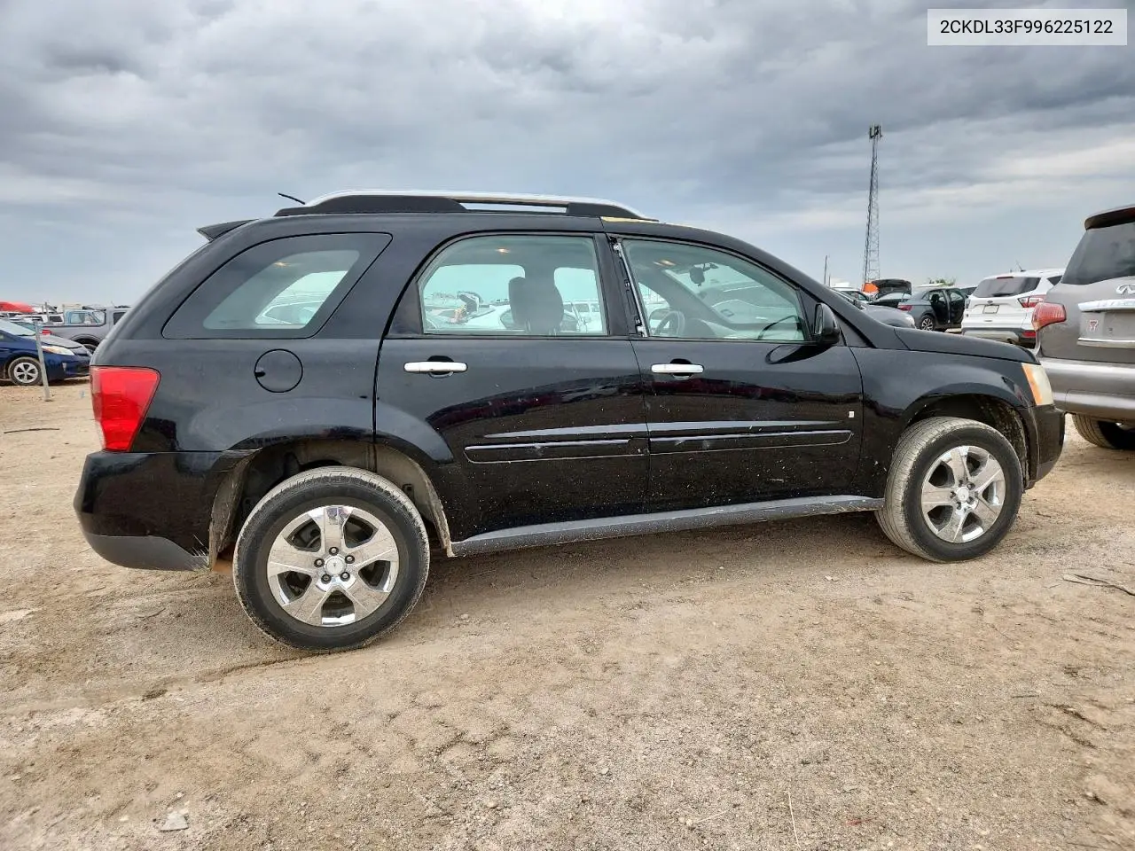 2009 Pontiac Torrent VIN: 2CKDL33F996225122 Lot: 63044405