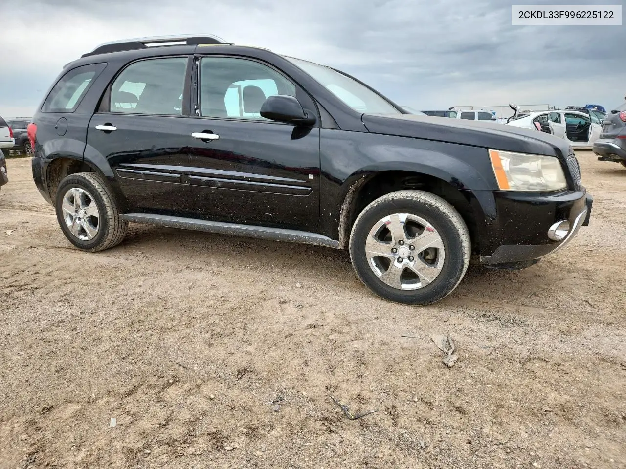 2009 Pontiac Torrent VIN: 2CKDL33F996225122 Lot: 63044405