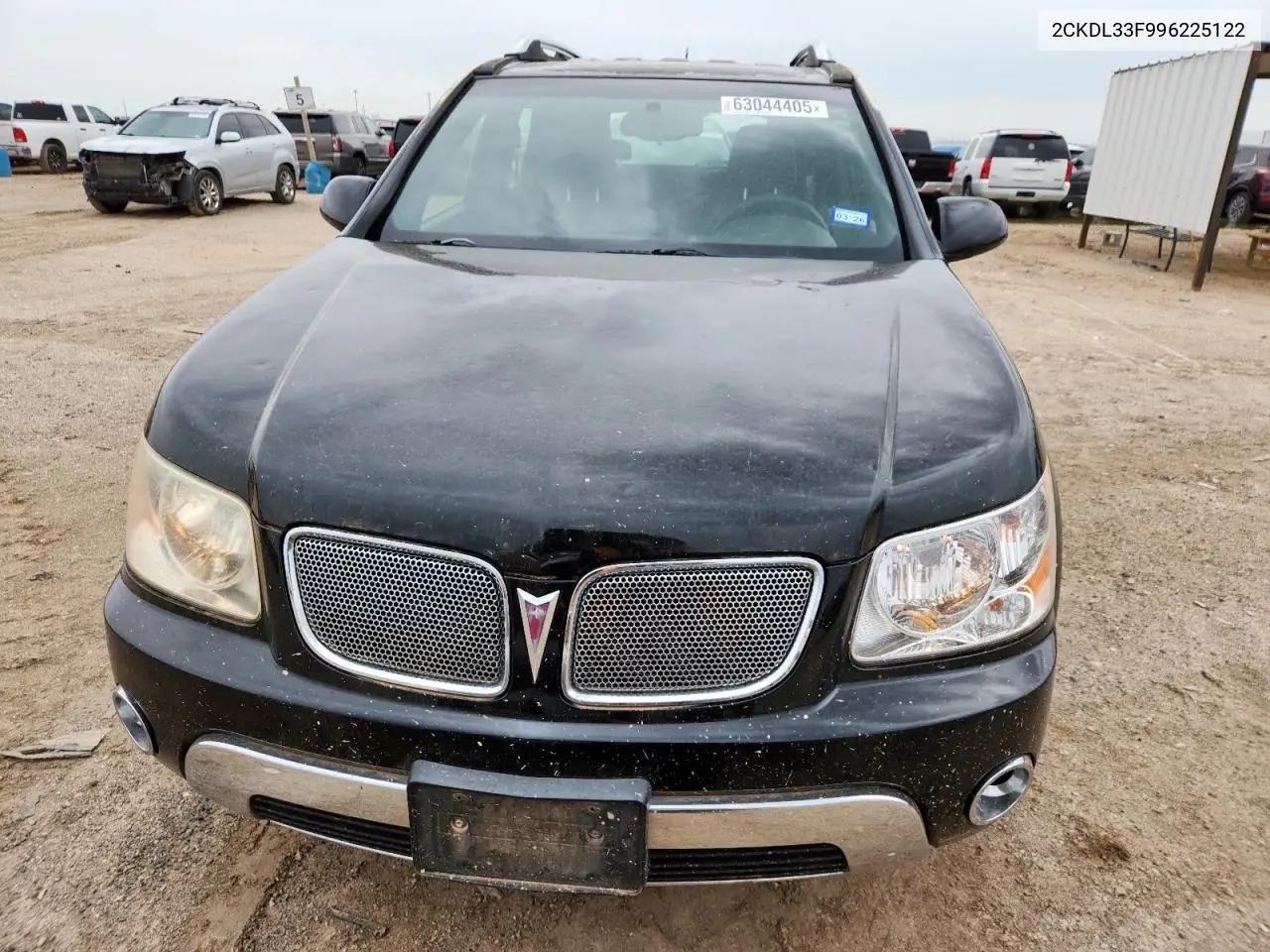 2009 Pontiac Torrent VIN: 2CKDL33F996225122 Lot: 63044405