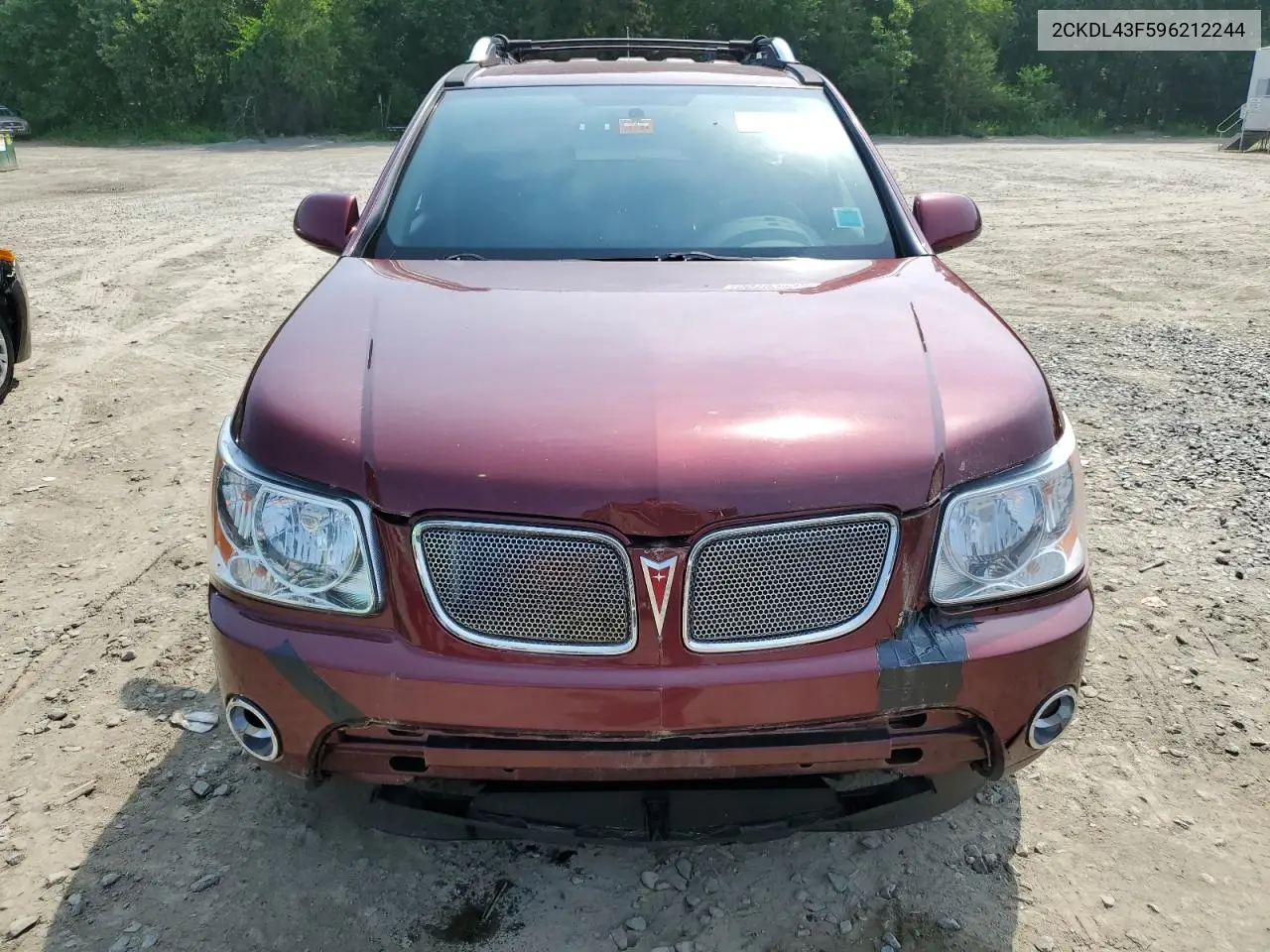 2009 Pontiac Torrent VIN: 2CKDL43F596212244 Lot: 63074315