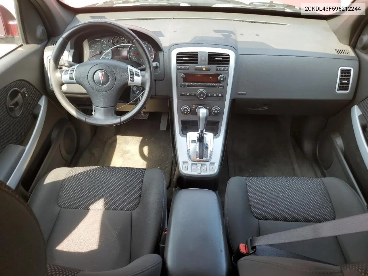 2009 Pontiac Torrent VIN: 2CKDL43F596212244 Lot: 63074315