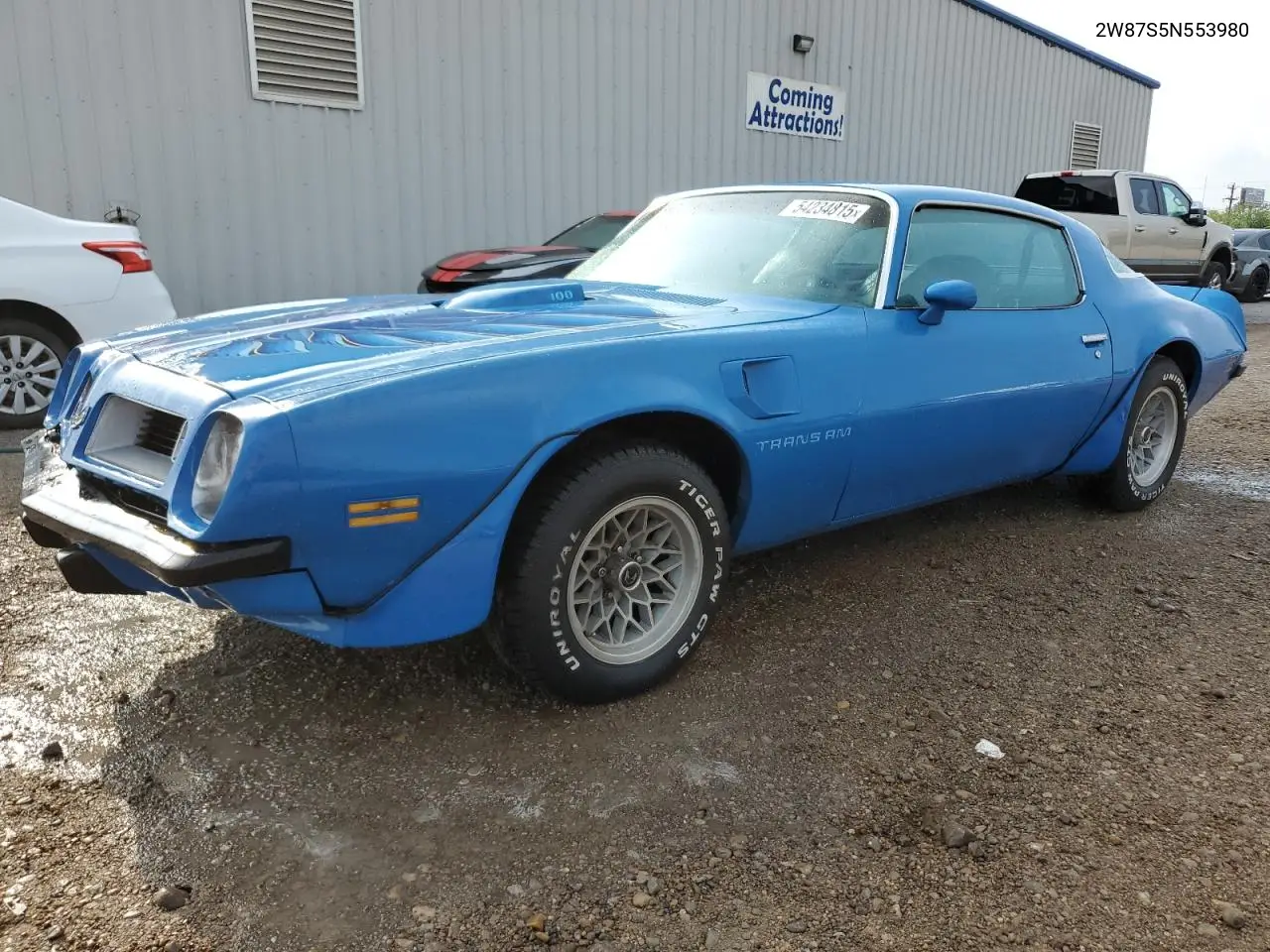 1975 Pontiac Trans Am VIN: 2W87S5N553980 Lot: 54234815