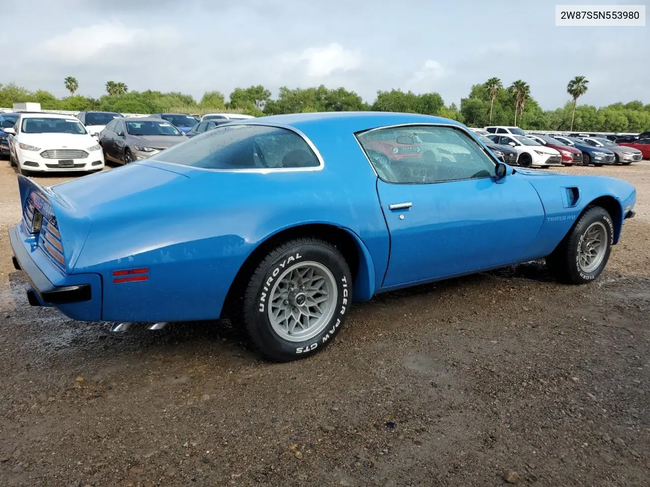1975 Pontiac Trans Am VIN: 2W87S5N553980 Lot: 54234815