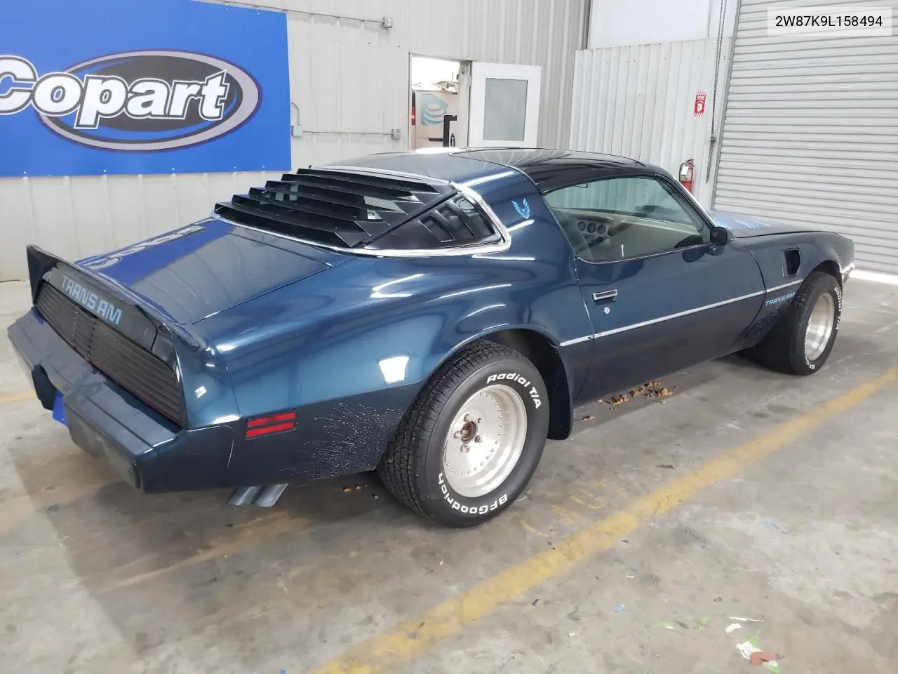 1980 Pontiac Trans Am VIN: 2W87K9L158494 Lot: 50341105