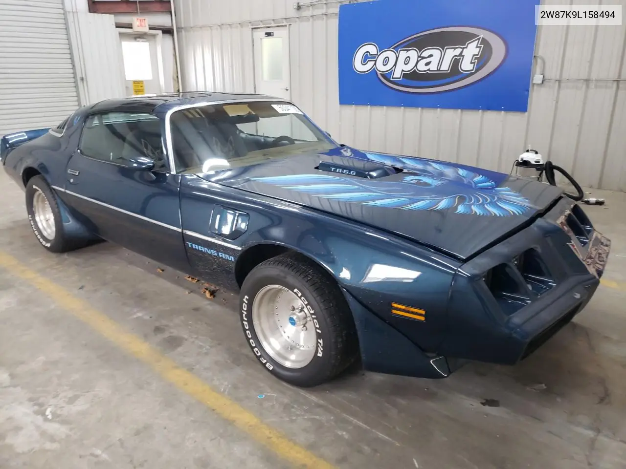 1980 Pontiac Trans Am VIN: 2W87K9L158494 Lot: 50341105