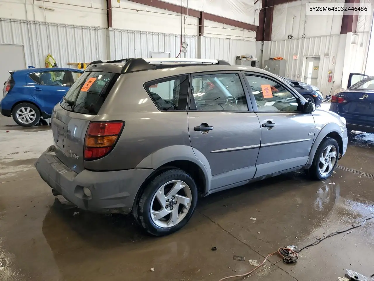 2003 Pontiac Vibe VIN: 5Y2SM64803Z446486 Lot: 54440445