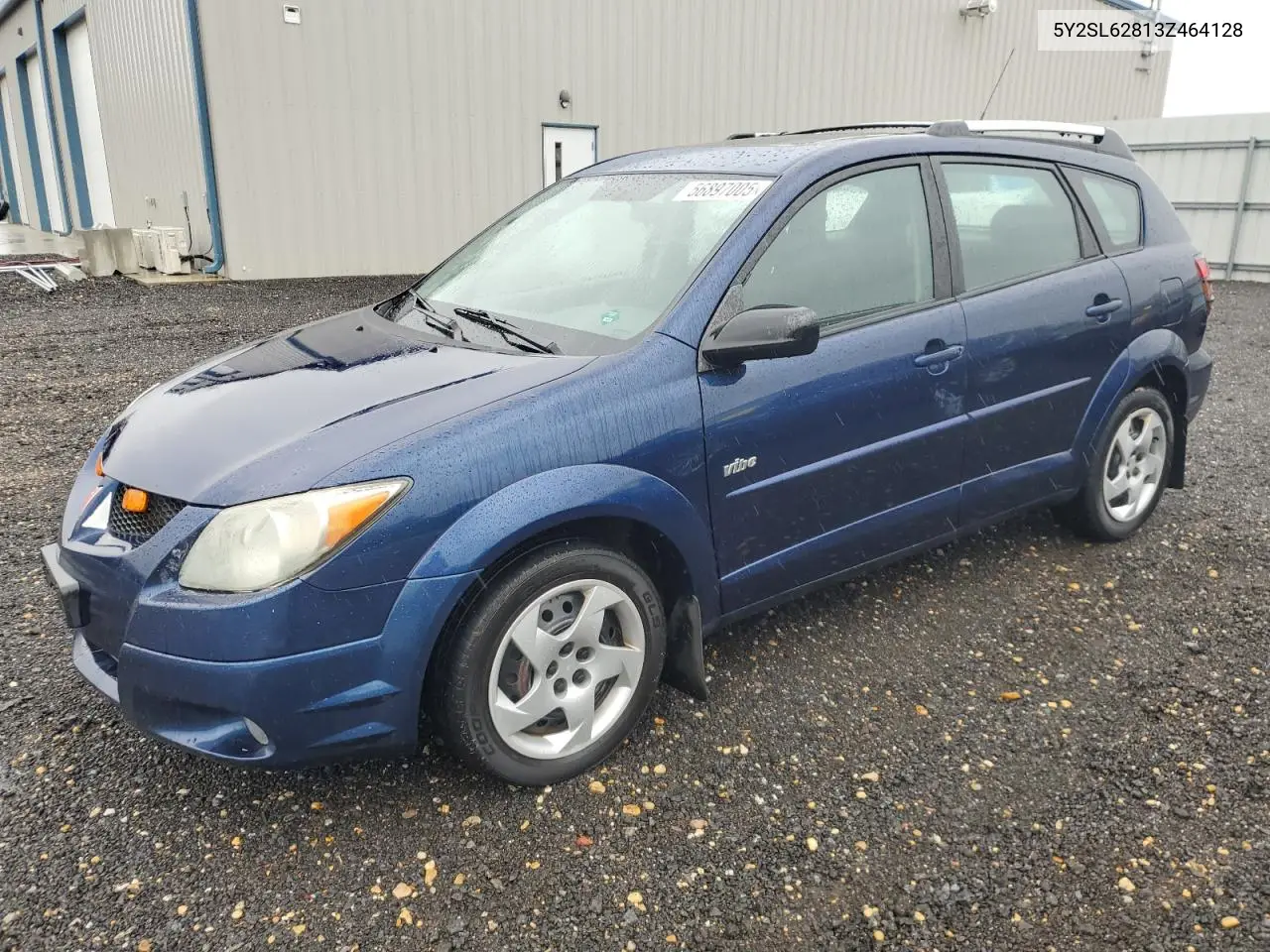 2003 Pontiac Vibe VIN: 5Y2SL62813Z464128 Lot: 56897005