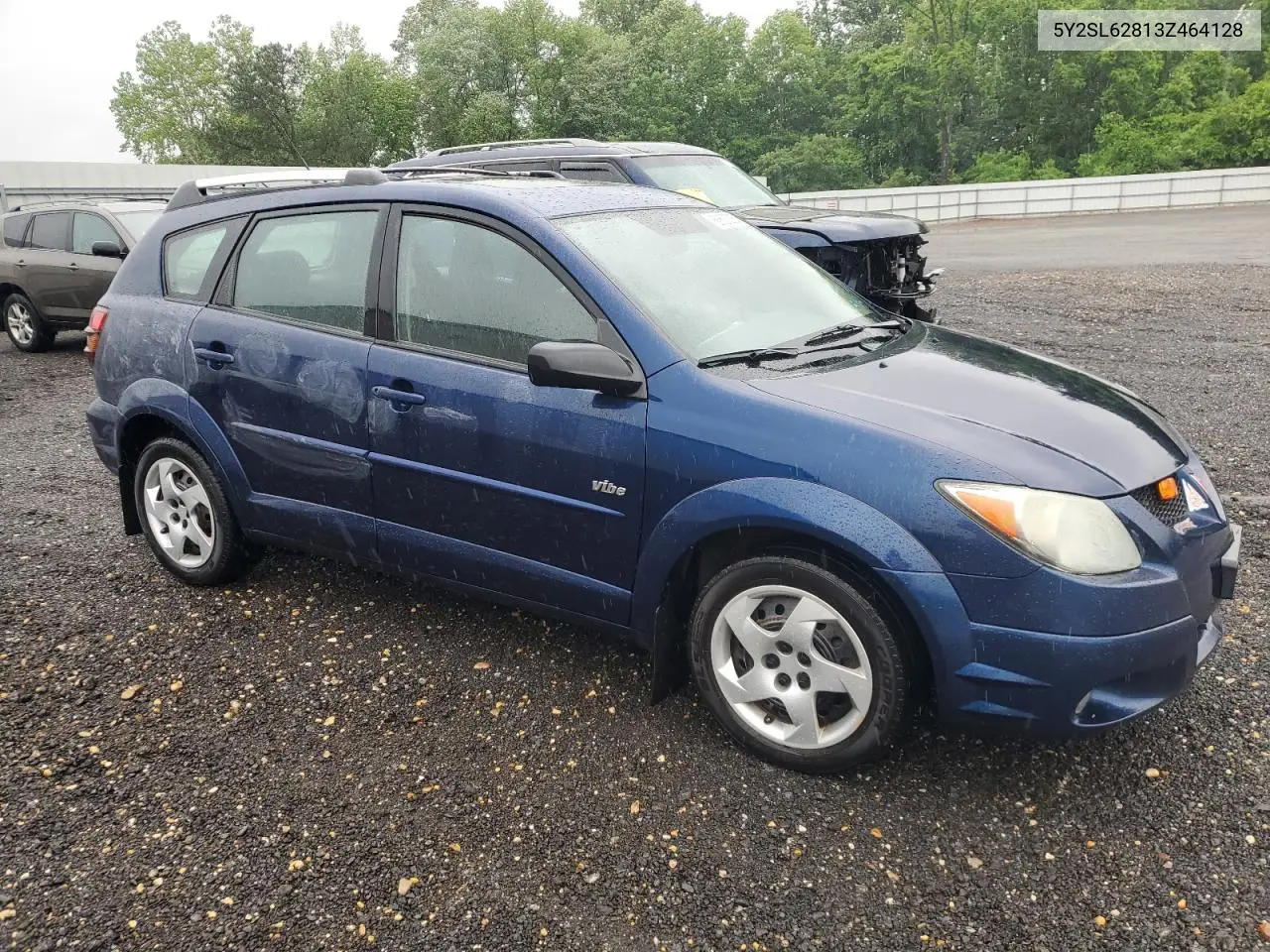 2003 Pontiac Vibe VIN: 5Y2SL62813Z464128 Lot: 56897005