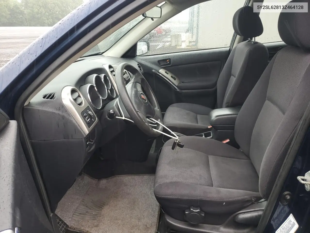 2003 Pontiac Vibe VIN: 5Y2SL62813Z464128 Lot: 56897005