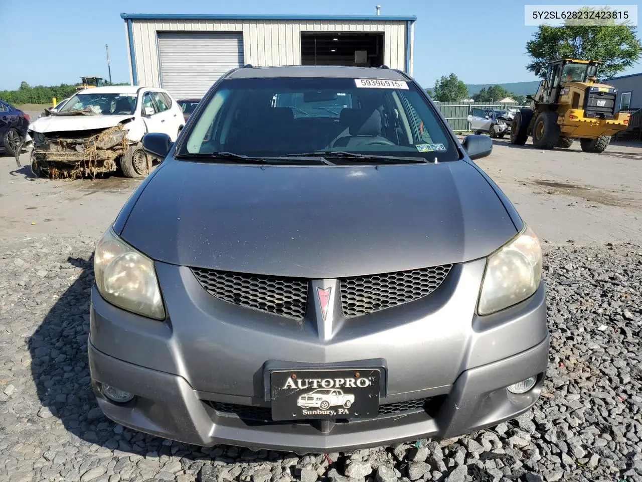 2003 Pontiac Vibe VIN: 5Y2SL62823Z423815 Lot: 59396915
