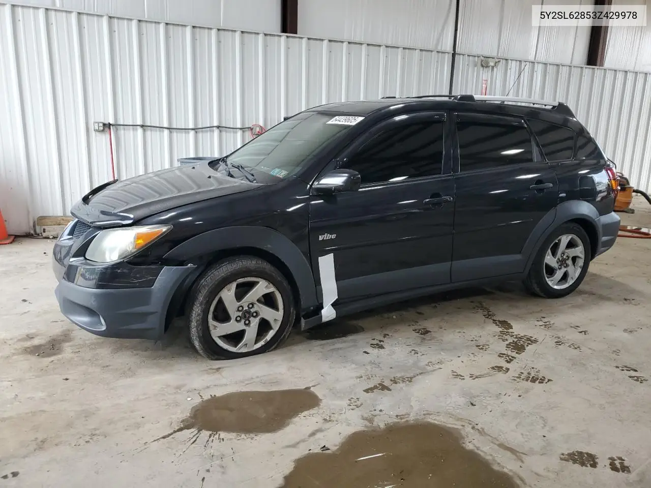 2003 Pontiac Vibe VIN: 5Y2SL62853Z429978 Lot: 64439605