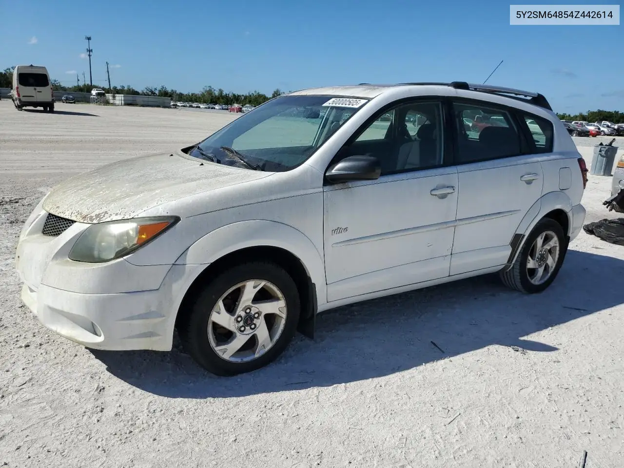 2004 Pontiac Vibe VIN: 5Y2SM64854Z442614 Lot: 50000505