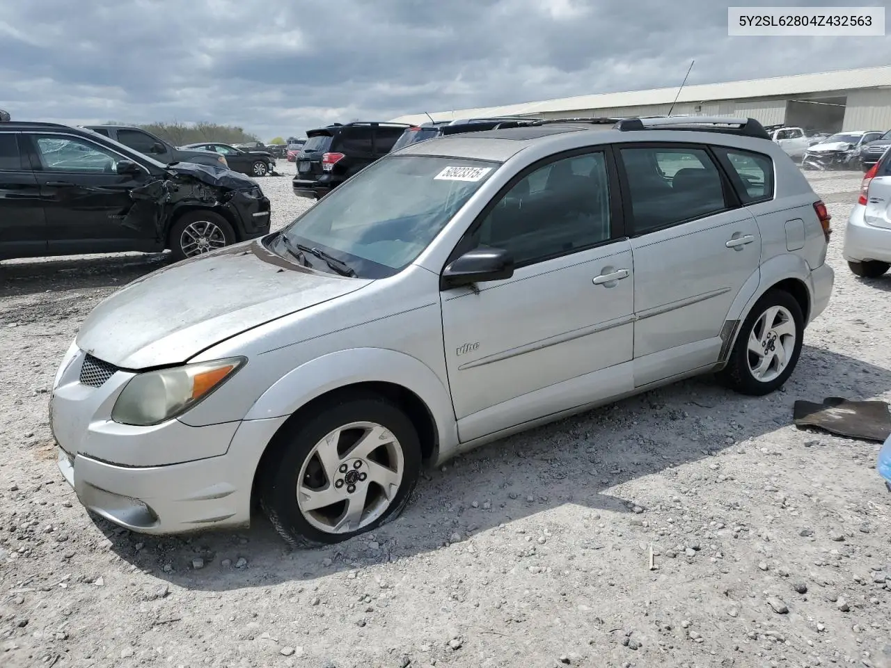 2004 Pontiac Vibe VIN: 5Y2SL62804Z432563 Lot: 50923315