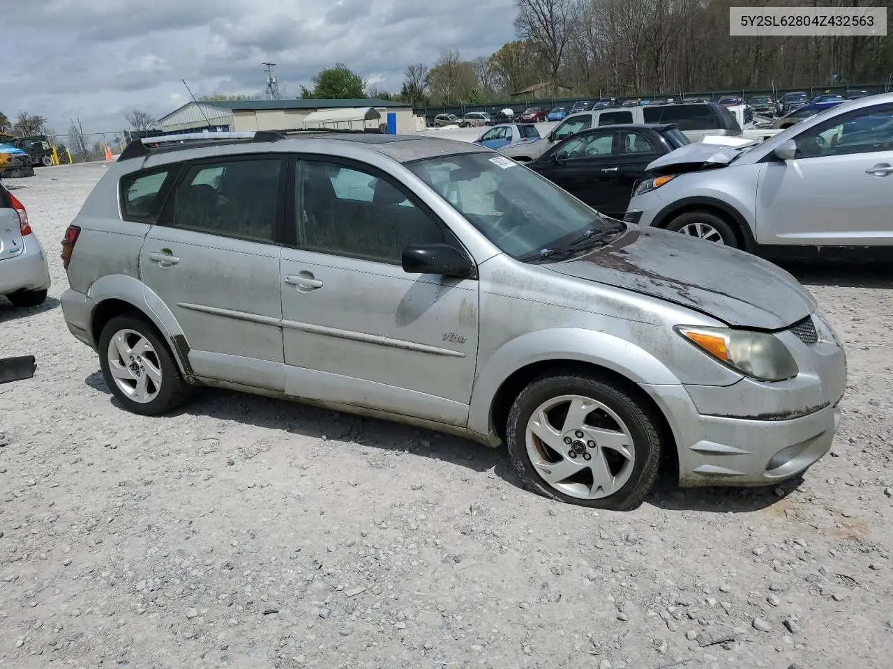 2004 Pontiac Vibe VIN: 5Y2SL62804Z432563 Lot: 50923315