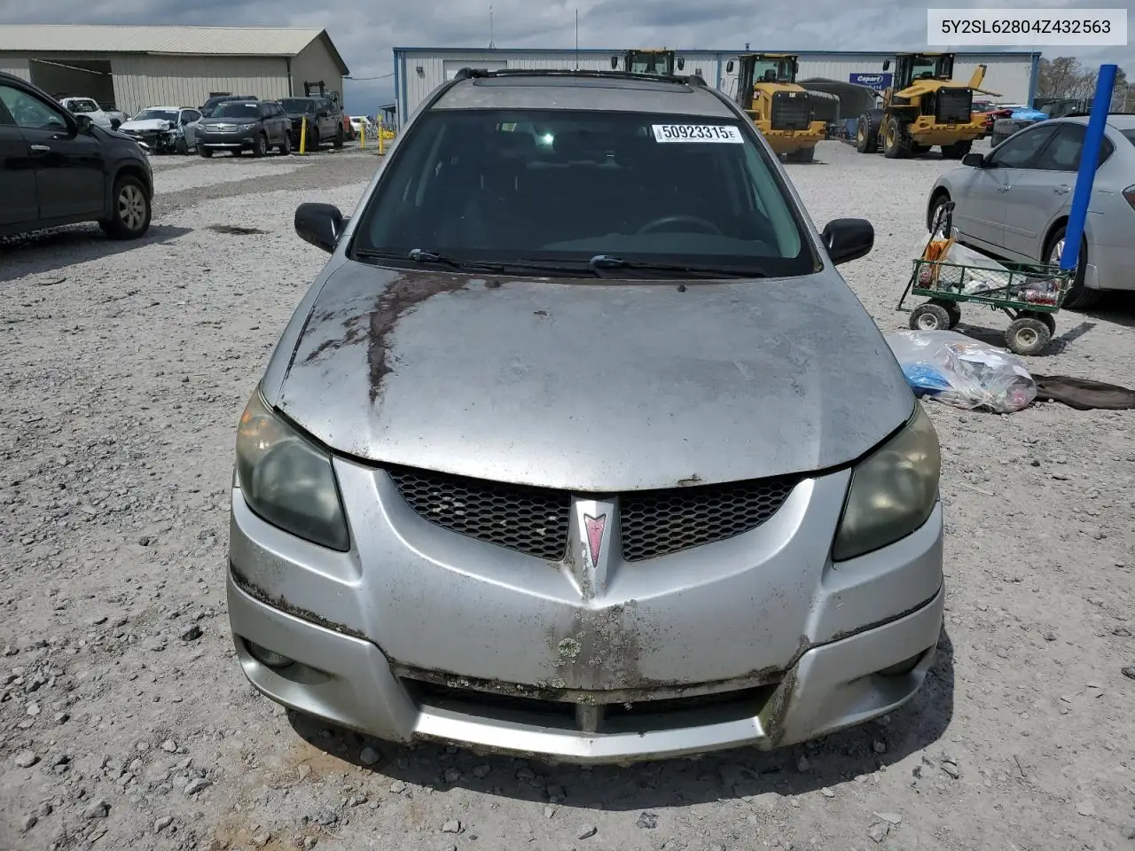 2004 Pontiac Vibe VIN: 5Y2SL62804Z432563 Lot: 50923315