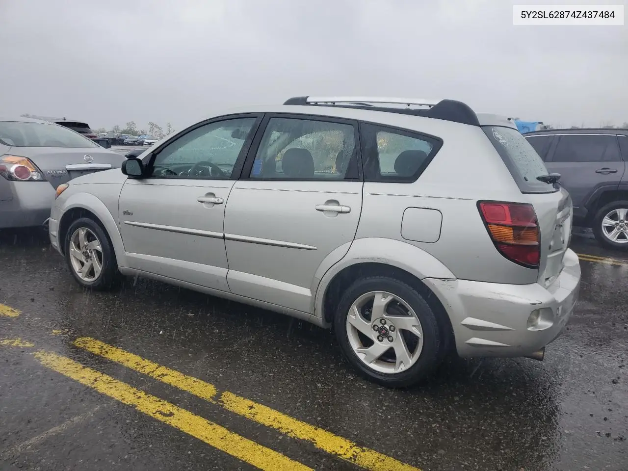 2004 Pontiac Vibe VIN: 5Y2SL62874Z437484 Lot: 55500585