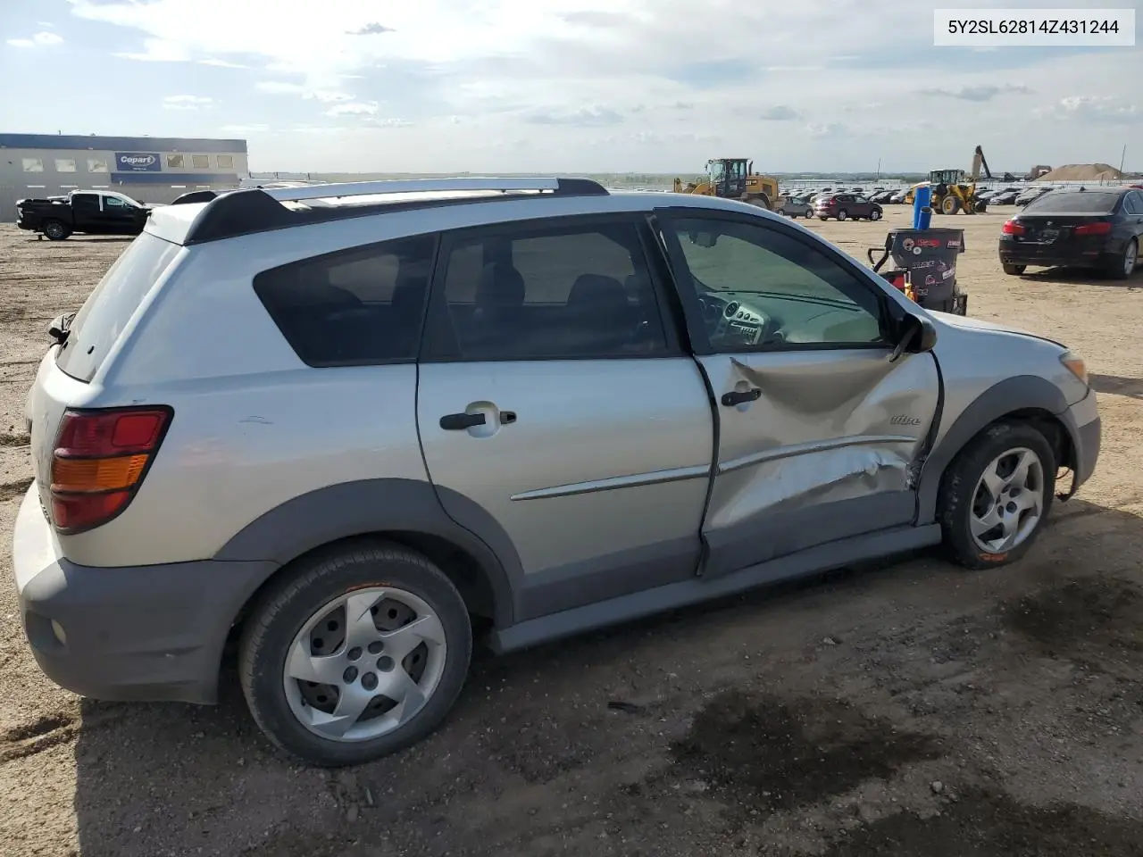 2004 Pontiac Vibe VIN: 5Y2SL62814Z431244 Lot: 55790455