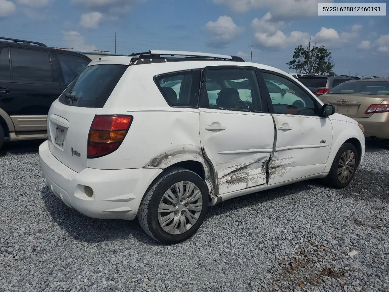 2004 Pontiac Vibe VIN: 5Y2SL62884Z460191 Lot: 56152615