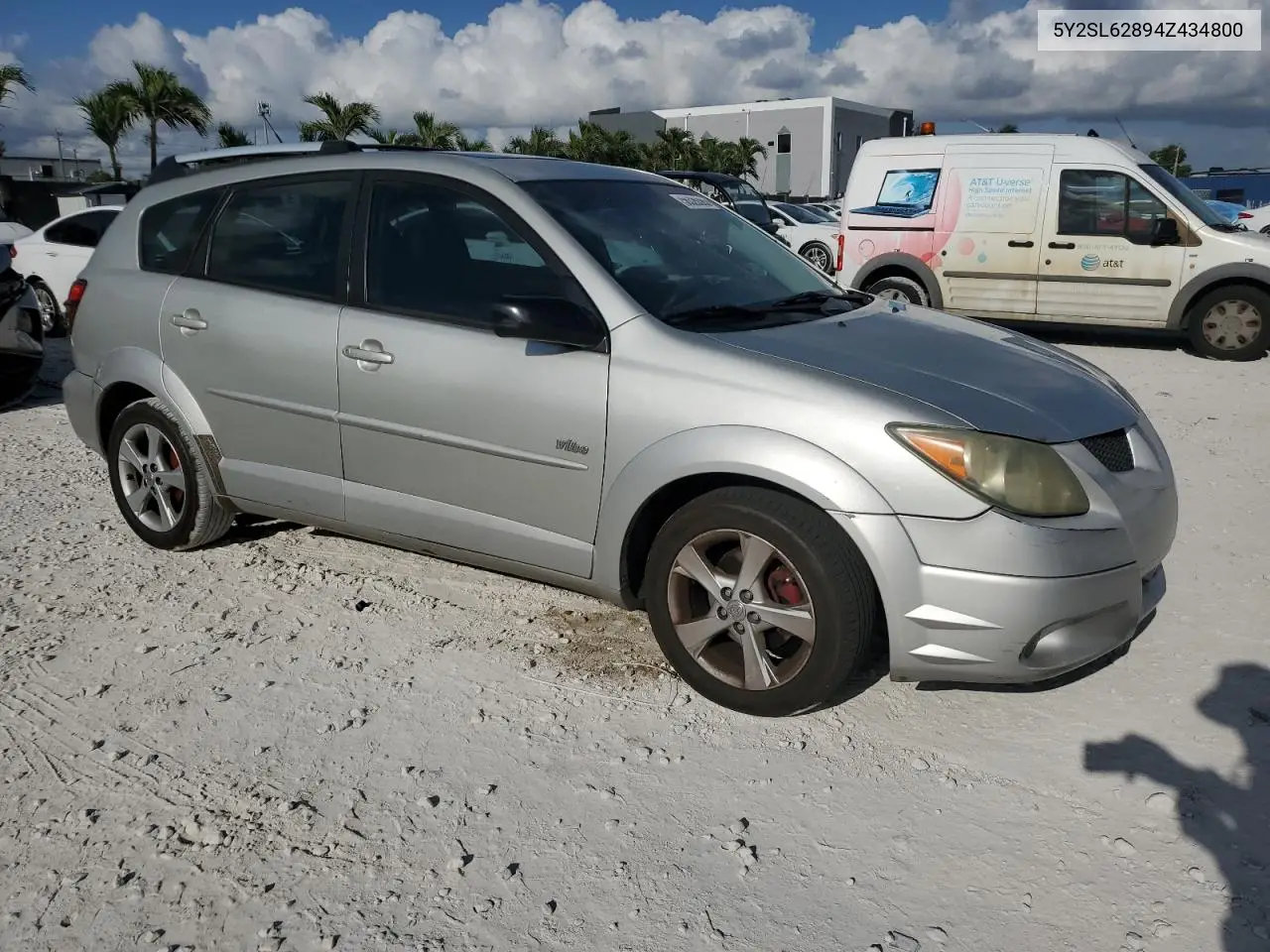 2004 Pontiac Vibe VIN: 5Y2SL62894Z434800 Lot: 56326385