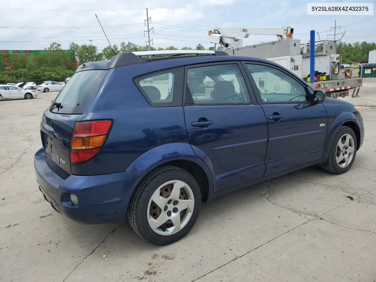 2004 Pontiac Vibe VIN: 5Y2SL628X4Z432375 Lot: 56468555