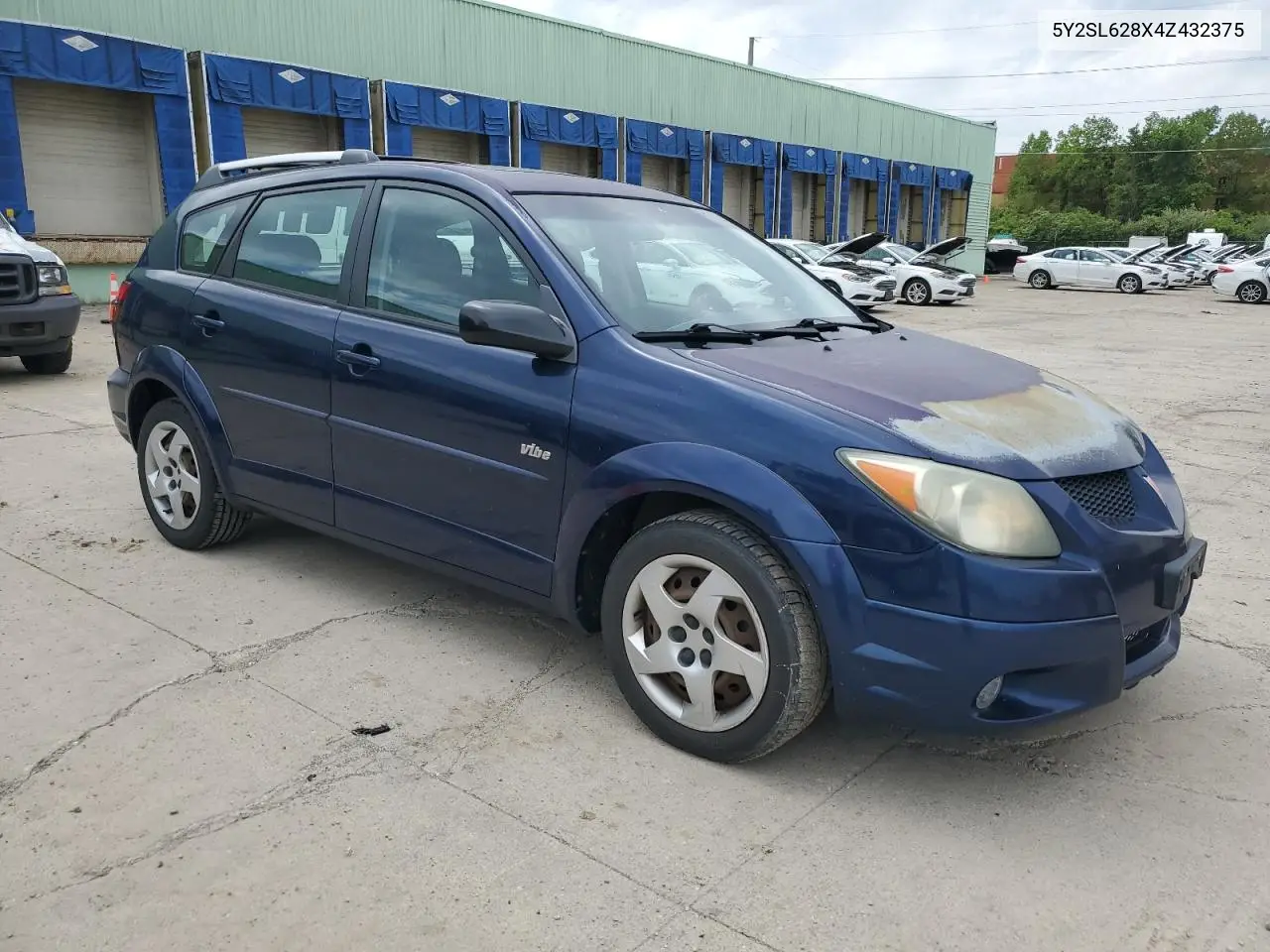2004 Pontiac Vibe VIN: 5Y2SL628X4Z432375 Lot: 56468555