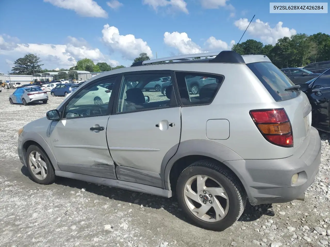 2004 Pontiac Vibe VIN: 5Y2SL628X4Z426284 Lot: 56684665