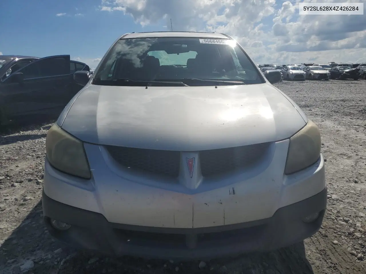 2004 Pontiac Vibe VIN: 5Y2SL628X4Z426284 Lot: 56684665