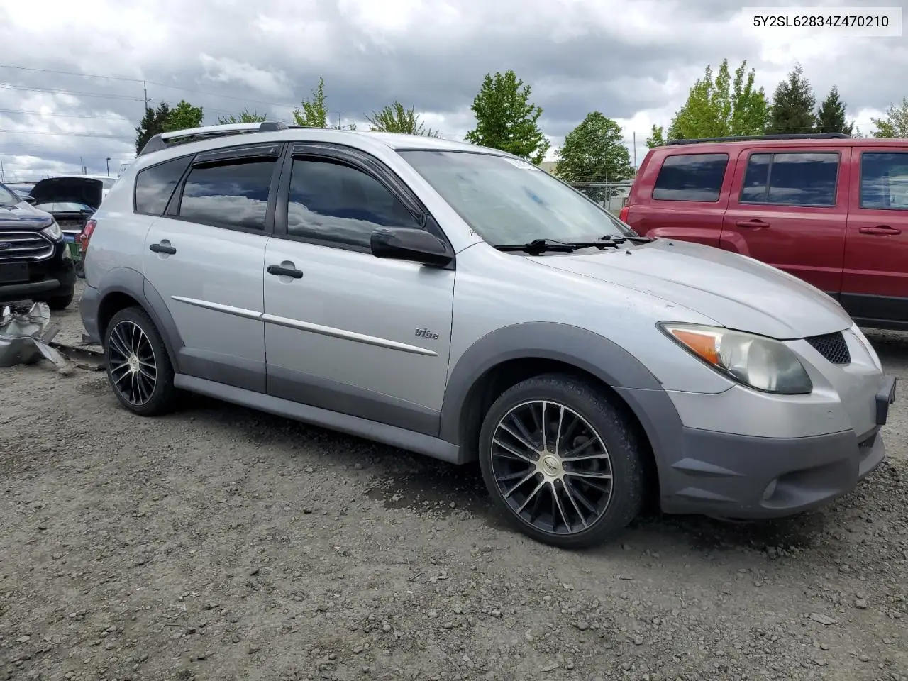 2004 Pontiac Vibe VIN: 5Y2SL62834Z470210 Lot: 56881515