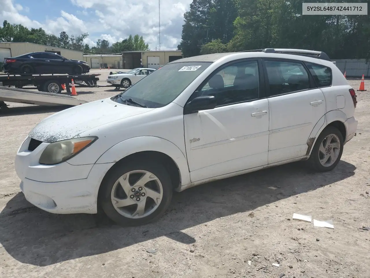 2004 Pontiac Vibe VIN: 5Y2SL64874Z441712 Lot: 57106215