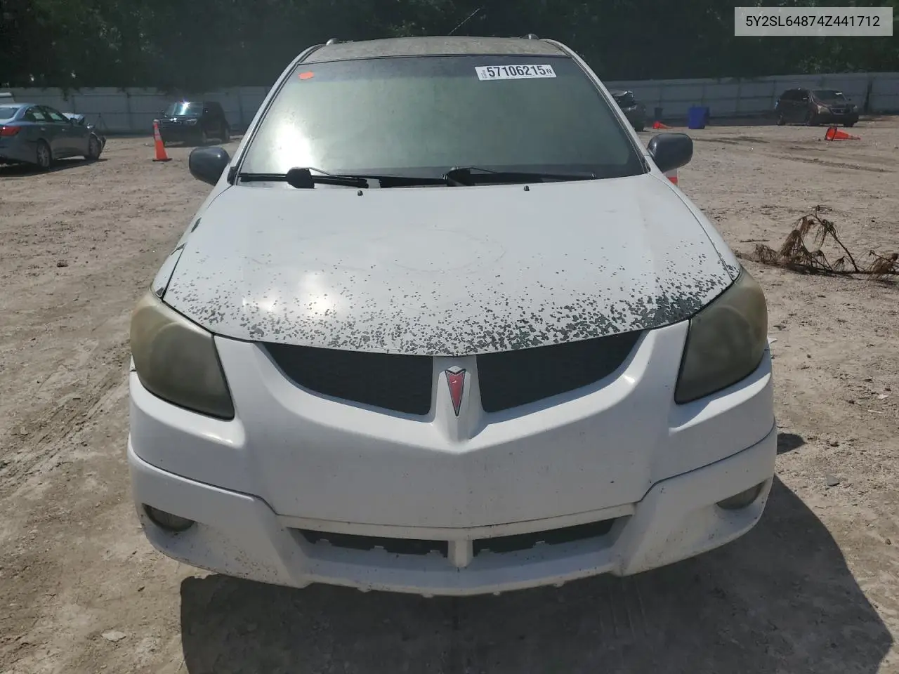 2004 Pontiac Vibe VIN: 5Y2SL64874Z441712 Lot: 57106215