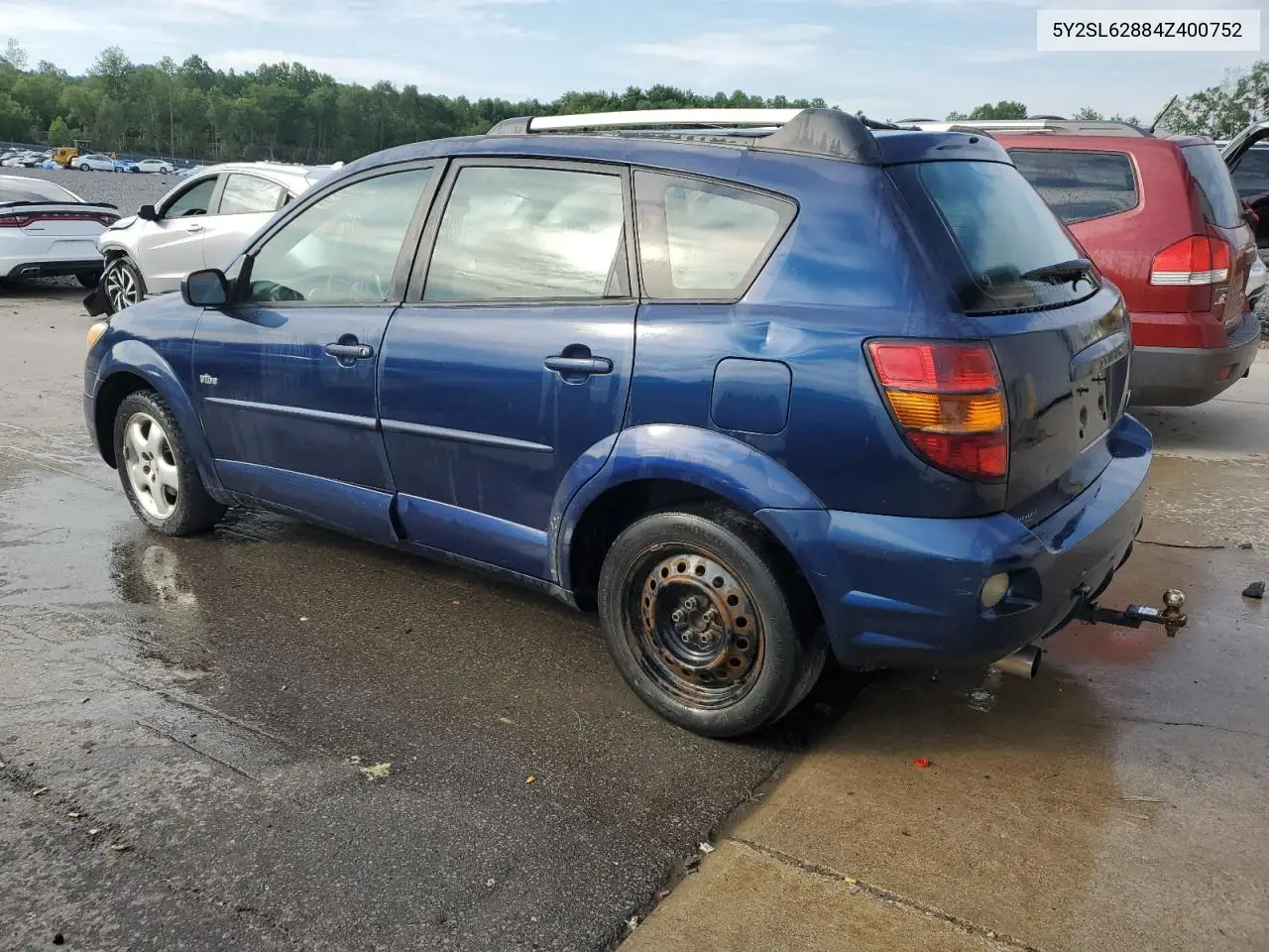 2004 Pontiac Vibe VIN: 5Y2SL62884Z400752 Lot: 62574965