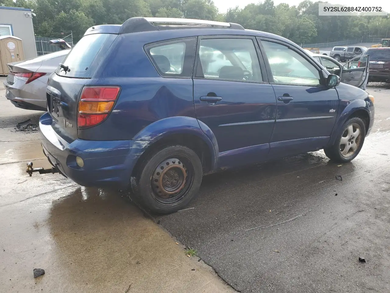 2004 Pontiac Vibe VIN: 5Y2SL62884Z400752 Lot: 62574965